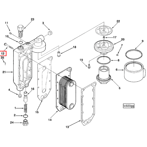 3916073 Cummins | Hexagon Flange Head Cap Screw | Source One Parts Center