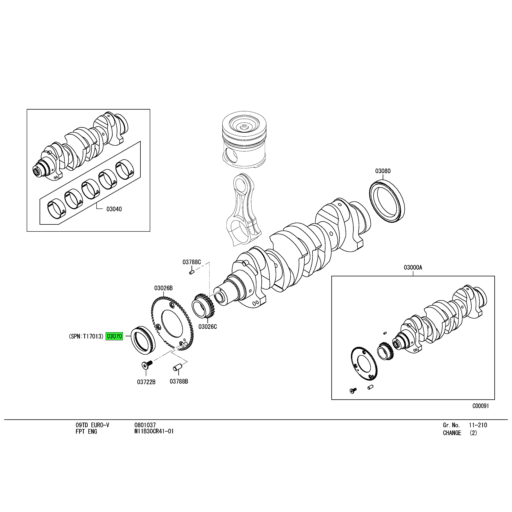 QC000659 Mitsubishi FUSO | Front Crankshaft Oil Seal | Source One Parts ...