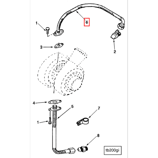3818409 Cummins | Flexible Hose | Source One Parts Center