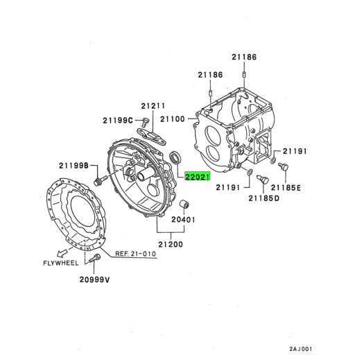 ME624211 Mitsubishi FUSO® Oil Seal