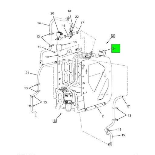 4110858C1 Navistar International® DEF CAP 40MM Source One Parts