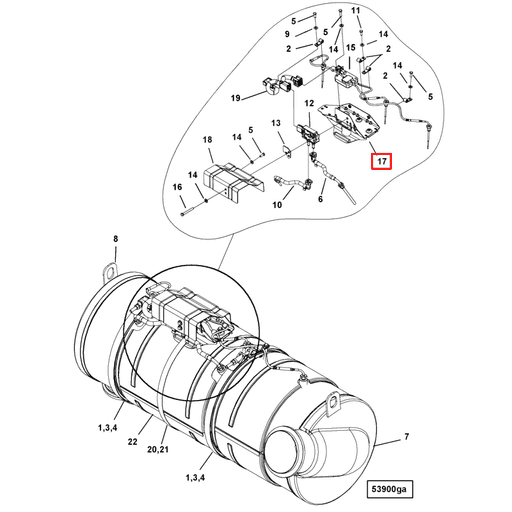 5291198 Cummins | Sensor Bracket | Source One Parts Center