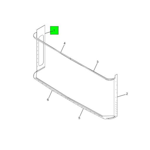 2212745C2 IC Bus | Post Windshield Panel 4-Piece | Source One Parts Center