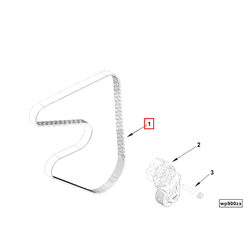 3911620 Cummins | V Ribbed Belt | Source One Parts Center