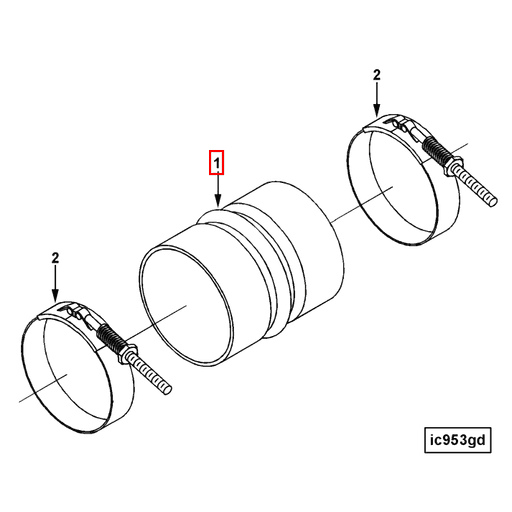 3356535 Cummins | Hump Hose | Source One Parts Center