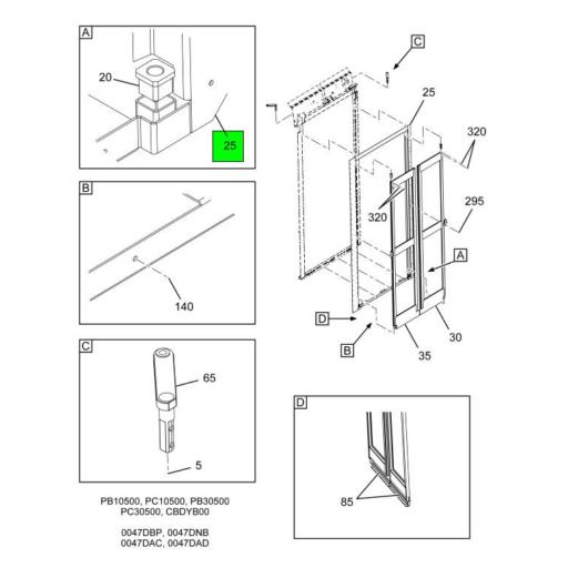 TCページ 3770960C2 Navistar International | REINFORCEMENT REAR PANEL