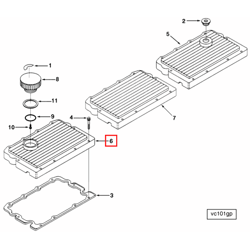 3078347 Cummins | Rocker Lever Cover | Source One Parts Center