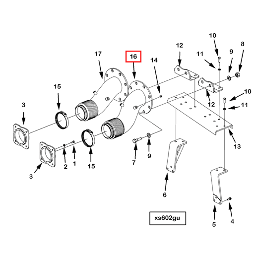 4989234 Cummins | Exhaust Outlet Connection | Source One Parts Center