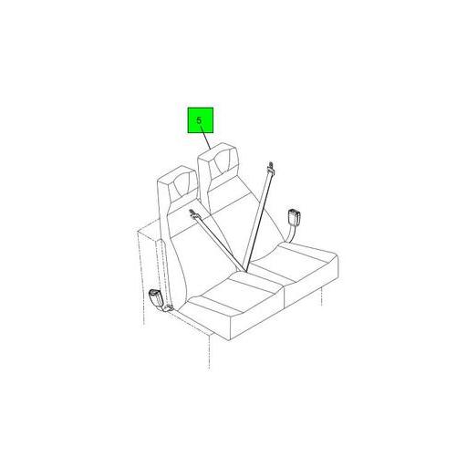 3741535C91 IC Bus | Driver Seat 35 Family DAV with Belts | Source One ...