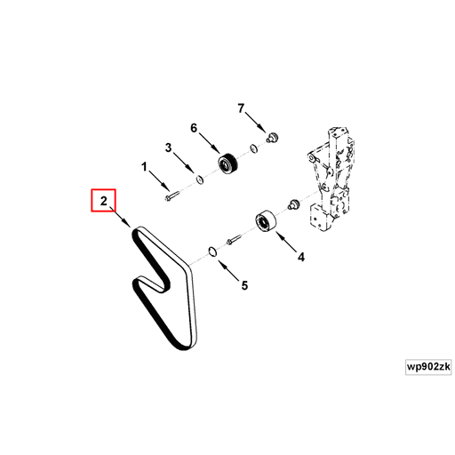 3911576 Cummins | V Ribbed Belt | Source One Parts Center