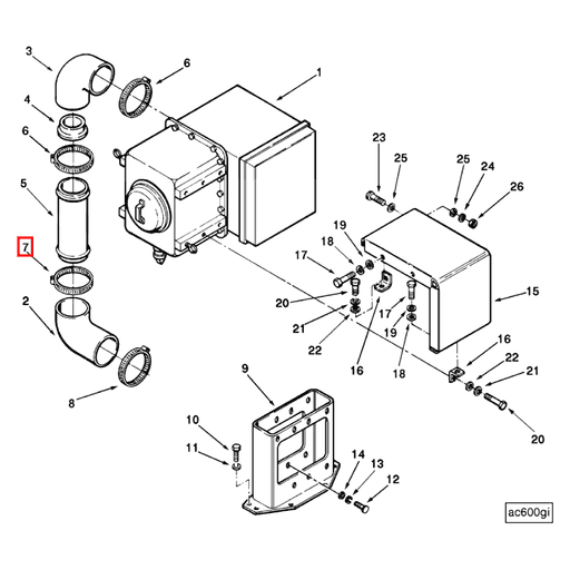 125742 Cummins | T Bolt Clamp | Source One Parts Center