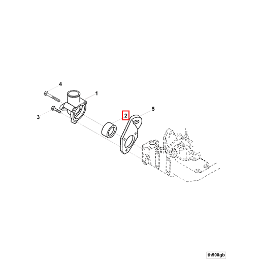 3920020 Cummins | Thermostat Housing Cover Gasket | Source One Parts Center
