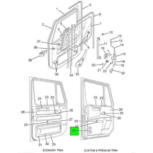 587568C91 | Navistar International® | CONNECTOR BODY 2 WAY MALE ...