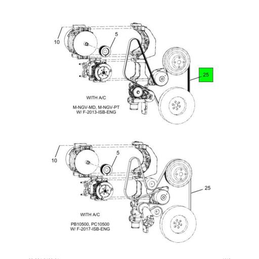4100609C2 Navistar International | BELT FAN 8PK2365 | Source 4100609C2 Navistar International | BELT FAN 8PK2365 | Source