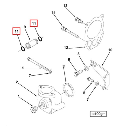 211177 Cummins | O Ring Seal | Source One Parts Center