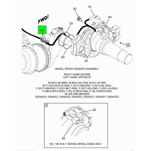 4024015C1 Navistar International® SUPPORT ANTILOCK BRAKE SYSTEM ABS ANTILOCK BRAKE SYSTEM