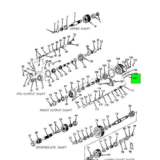 25752R1 | Navistar International® | BOLT 1/4 X 1/2 - 100 Pack 