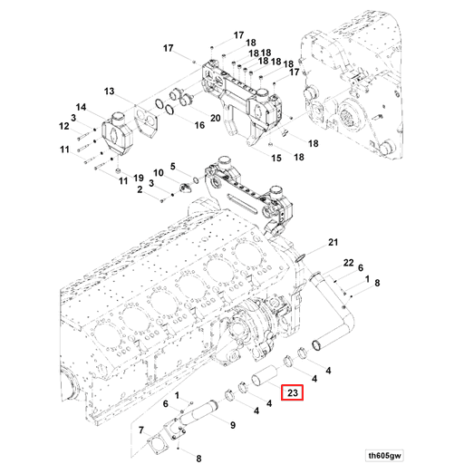 4968727 Cummins | Plain Hose | Source One Parts Center
