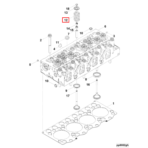 4982896 Cummins | Valve Spring | Source One Parts Center