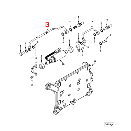 3966317 Cummins | Fuel Supply Tube | Source One Parts Center