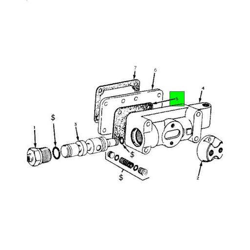 FUL15758 | Navistar International® | GASKET CONTROL LEVER HOUSING 