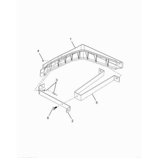 4108474C1 | Navistar International® | BRACECAB EXTENDER ASSY W/INTEGRAL ...