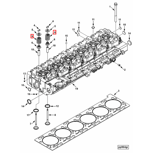 4936076 Cummins | Valve Spring | Source One Parts Center