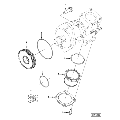 4943179 Cummins | Raw Water Pump-intermediate Kit | Source One Parts Center