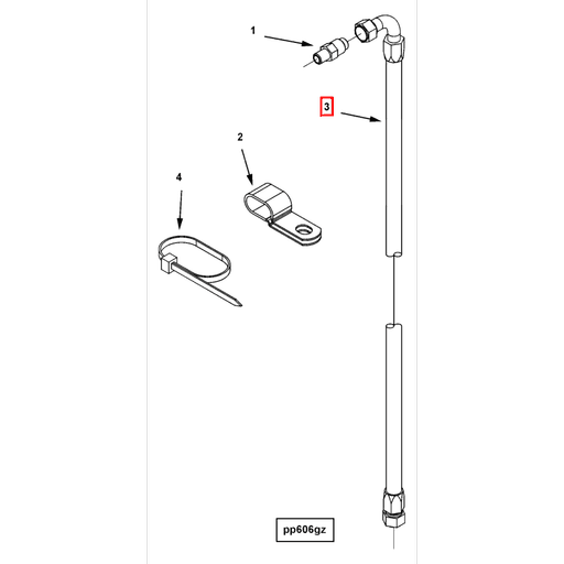 3683528 3638080 Cummins | Flexible Hose | Source One Parts Center