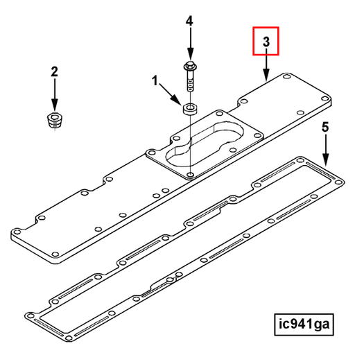 3926046 Cummins | Intake Manifold Cover | Source One Parts Center