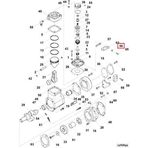 3035806 Cummins | Plain Washer | Source One Parts Center