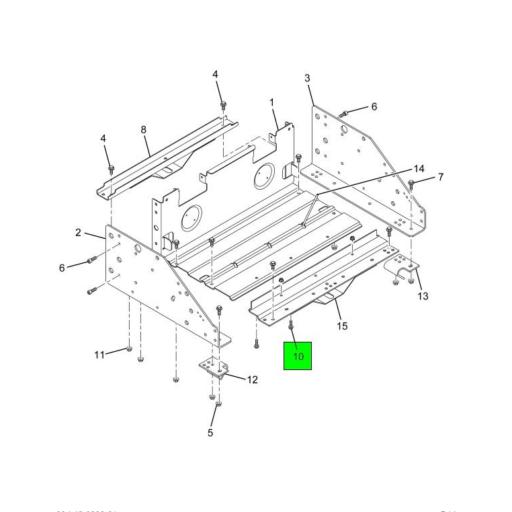 Evermotor M10 tappi specchietti moto Universal 10mm in senso