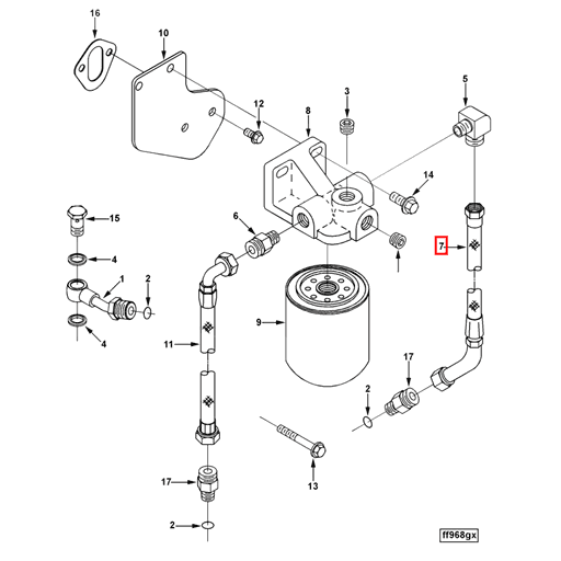 3683586 3866565 Cummins | Flexible Hose | Source One Parts Center