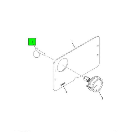 2024440C1 Navistar International® FITTING ELBOW QUICK CONNECT 1/4