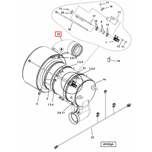 4965306CUM Kenworth | Outlet Module | Source One Parts Center
