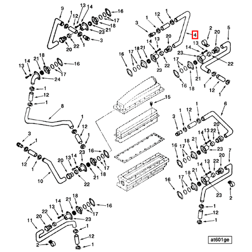 3177303 Cummins | Water Transfer Tube | Source One Parts Center
