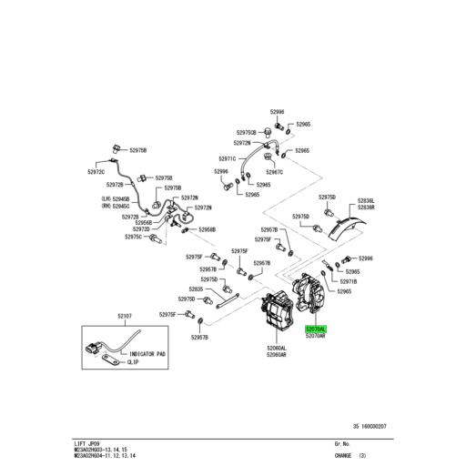 MK585113 Mitsubishi FUSO | Rear Left Hand Rear Brake Caliper MK585113 Mitsubishi FUSO | Rear Left Hand Rear Brake Caliper