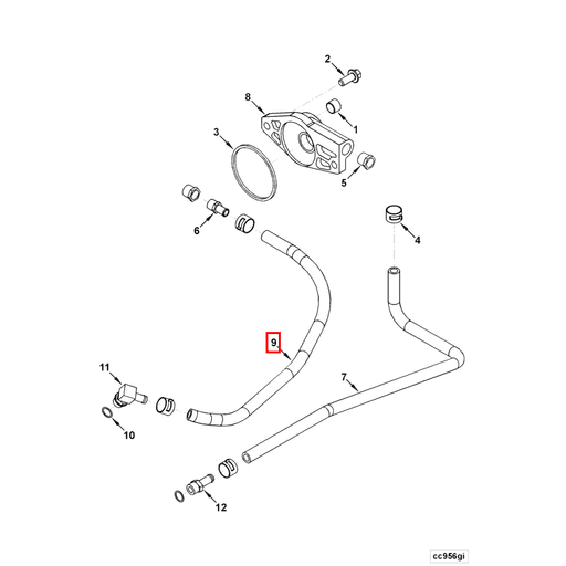 3282546 Cummins | Plain Hose | Source One Parts Center