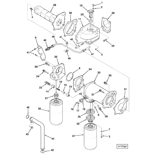 3054445 Cummins | Oil Cooler Core Gasket | Source One Parts Center