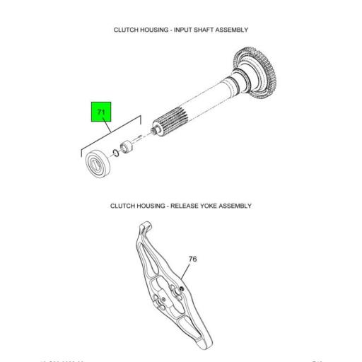 ECK4362 Navistar International® INPUT SHAFT REPAIR KIT Source One Parts Center
