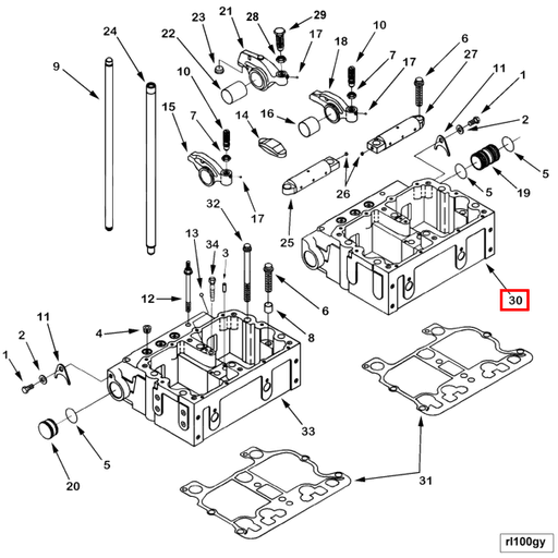 3255731 Cummins | Rocker Lever Housing | Source One Parts Center