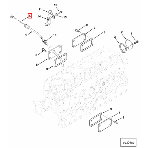 3892143 Cummins | Dipstick | Source One Parts Center