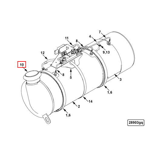 2880531CUM Kenworth | Aftertreatment Outlet Module | Source One Parts ...