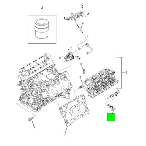 1856236C1 Navistar International® CLAMP ASSEMBLY INJECTOR HOLD DOWN