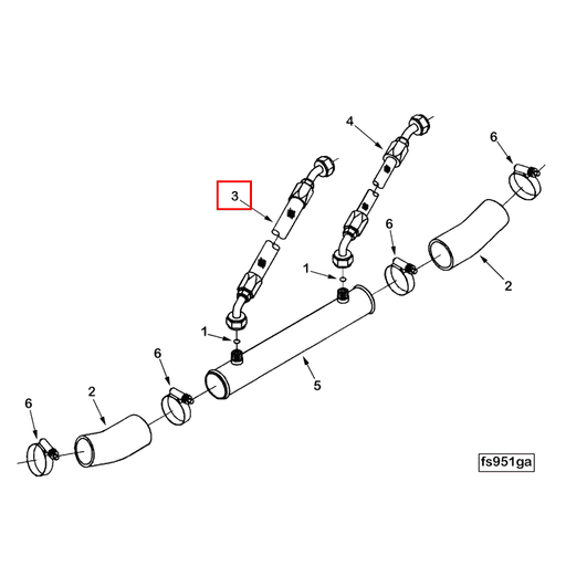 3866591 Cummins | Flexible Hose | Source One Parts Center
