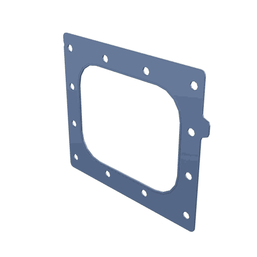 3637731 Cummins® Water Header Cover Gasket Source One Parts Center 8665