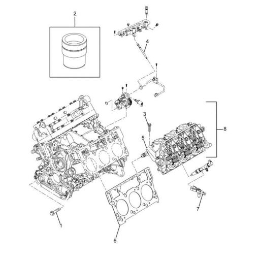 1881717C92 | Navistar International® | KIT CYLINDER HEAD LCF | Source ...