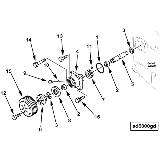 3092805 Cummins | Accessory Drive | Source One Parts Center