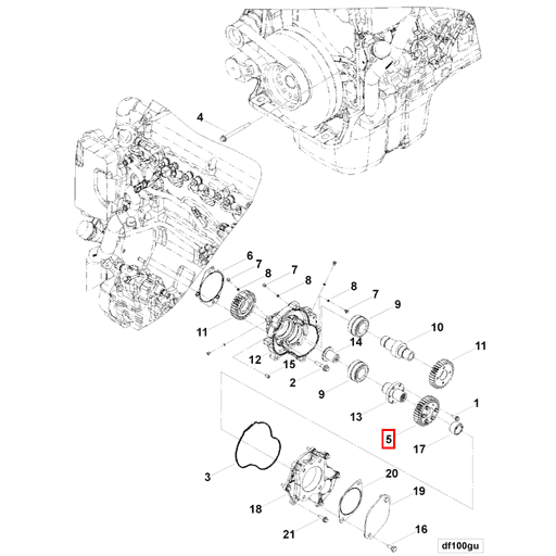 3687883 Cummins | Accessory Drive Gear | Source One Parts Center