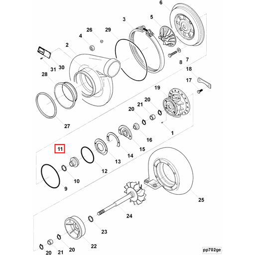 4036307 Cummins | Oil Slinger | Source One Parts Center